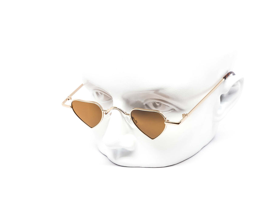 12 Pack: Mini Metal Heart Fashion Wholesale Sunglasses