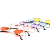 12 Pack: Mini Metal Heart Fashion Color Wholesale Sunglasses