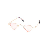 12 Pack: Mini Metal Heart Fashion Color Wholesale Sunglasses