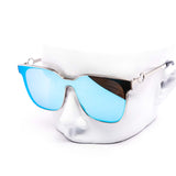 12 Pack: Chic Oversized Flat Metal Cateye Wholesale Sunglasses