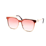 12 Pack: Chic Oversized Flat Metal Cateye Wholesale Sunglasses