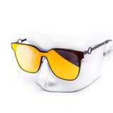 12 Pack: Chic Oversized Flat Metal Cateye Wholesale Sunglasses