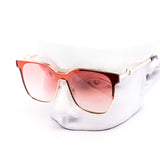 12 Pack: Chic Oversized Flat Metal Cateye Wholesale Sunglasses