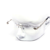 12 Pack: Rimless Miter-cut Serpent Metal Clear Wholesale Glasses