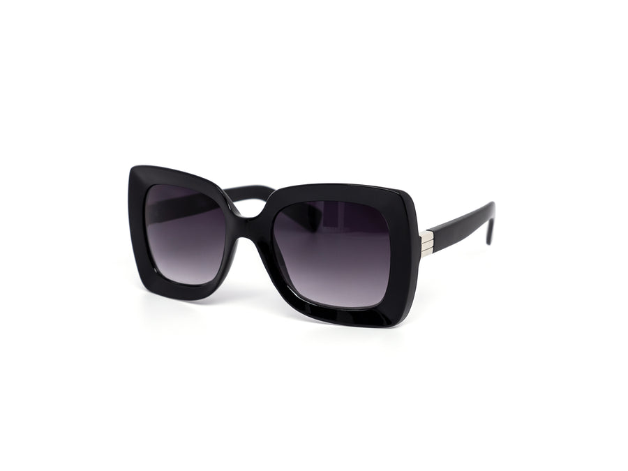 12 Pack: Chic Oversized Rounded Gradient Wholesale Sunglasses