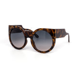 12 Pack: Unique Thick Oversized Circle Cateye Wholesale Sunglasses