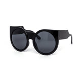 12 Pack: Unique Thick Oversized Circle Cateye Wholesale Sunglasses
