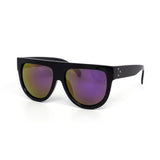 12 Pack: MVL Flat-top Color Mirror Wholesale Sunglasses