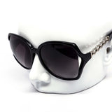 12 Pack: Chic Oversized Chainlink Wholesale Sunglasses