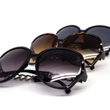 12 Pack: Chic Oversized Chainlink Wholesale Sunglasses