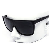 12 Pack: Classy Oversized Shield Aviator Wholesale Sunglasses