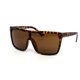 12 Pack: Classy Oversized Shield Aviator Wholesale Sunglasses