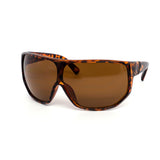 12 Pack: Oversized Shield Wrapper Flat-top Wholesale Sunglasses