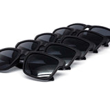 12 Pack: Kush All-black Matte Wholesale Sunglasses