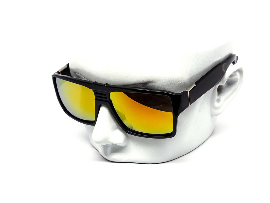 12 Pack: Retro Renegade Square Mirror Wholesale Sunglasses