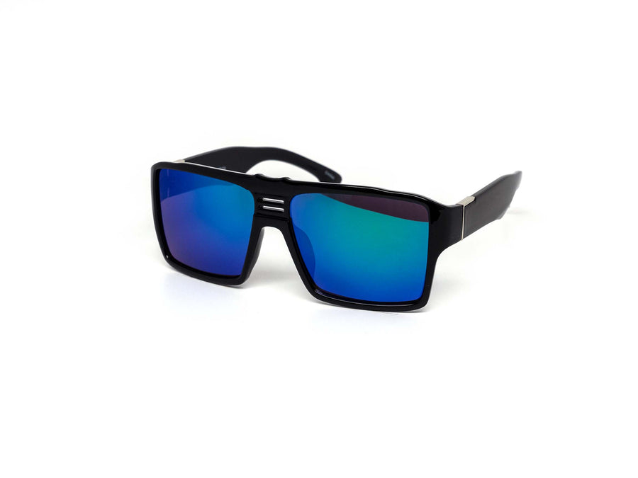 12 Pack: Retro Renegade Square Mirror Wholesale Sunglasses