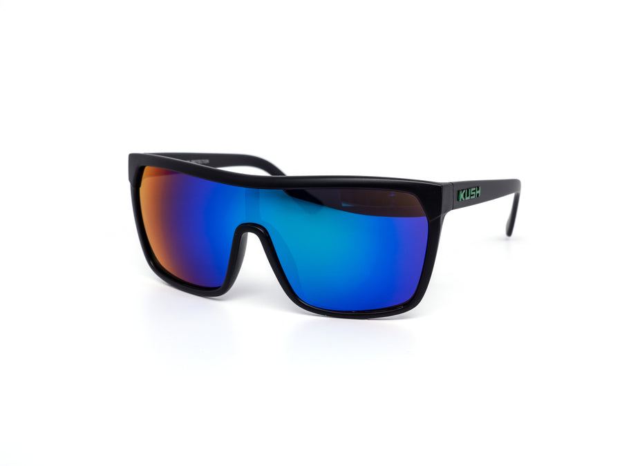 12 Pack: Kush Shield Aviator Color Mirror Wholesale Sunglasses