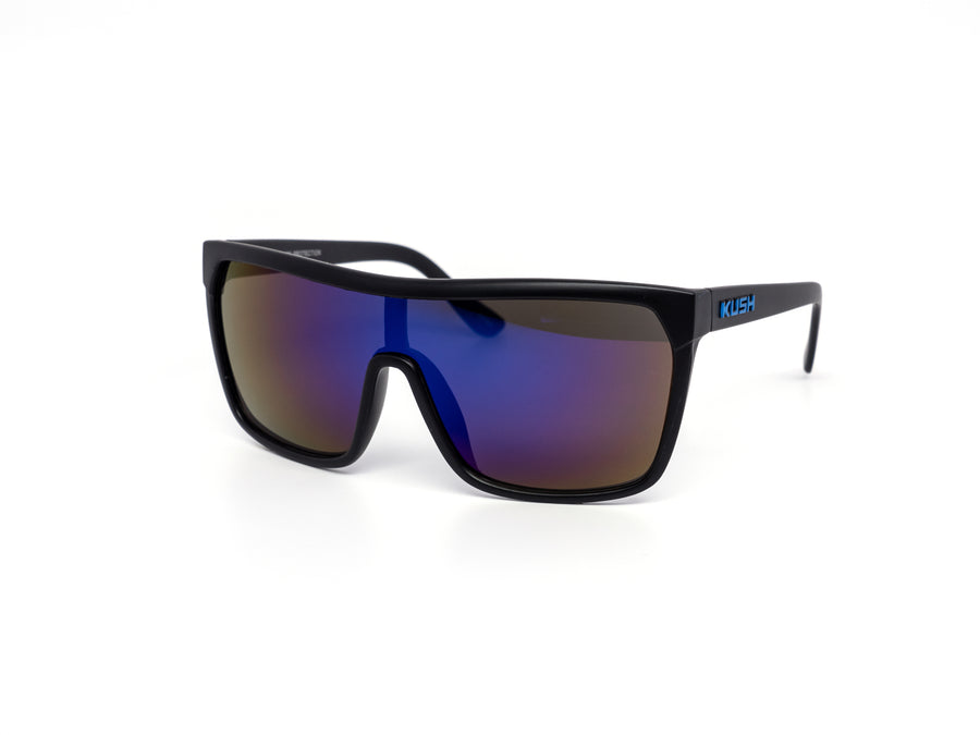 12 Pack: Kush Shield Aviator Color Mirror Wholesale Sunglasses