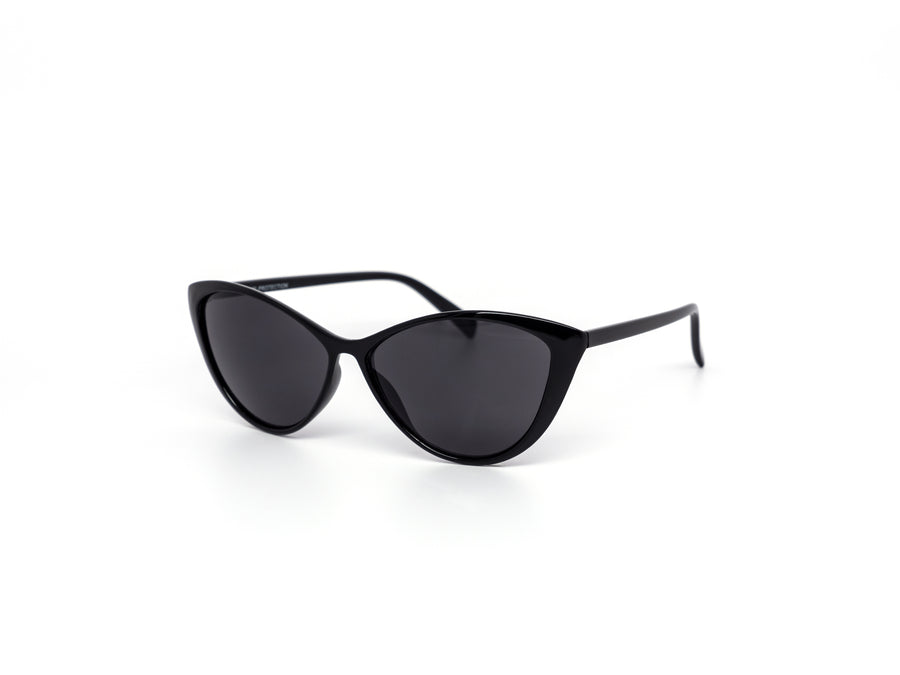 12 Pack: Modern Slim Cateye Gradient Wholesale Sunglasses