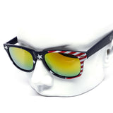 12 Pack: Star Spangled USA Color Mirror Wholesale Sunglasses