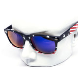12 Pack: Star Spangled USA Color Mirror Wholesale Sunglasses