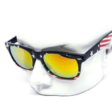 12 Pack: Star Spangled USA Color Mirror Wholesale Sunglasses