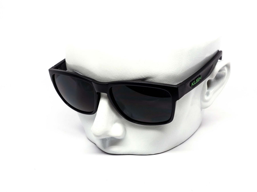 12 Pack: Classy Lifestyle Kush Matte Black Wholesale Sunglasses