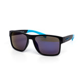 12 Pack: Kush Rebel Neon Temple Color Mirror Wholesale Sunglasses
