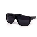 12 Pack: Matte Black Kush Thick Wrap-around Wholesale Sunglasses