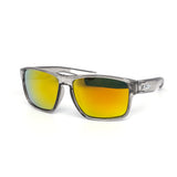12 Pack: Kush Thick Rebel Grey Translucent Color Mirror Wholesale Sunglasses