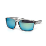 12 Pack: Kush Thick Rebel Grey Translucent Color Mirror Wholesale Sunglasses