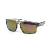 12 Pack: Kush Thick Rebel Grey Translucent Color Mirror Wholesale Sunglasses