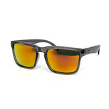 12 Pack: Kush Dark Grey Translucent Color Mirror Wholesale Sunglasses