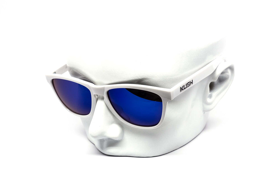12 Pack: Kush Frogskin Assorted Mirror Wholesale Sunglasses