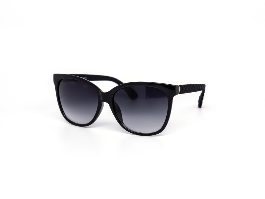 12 Pack: Oversized Simple Beauty Cateye Gradient Wholesale Sunglasses