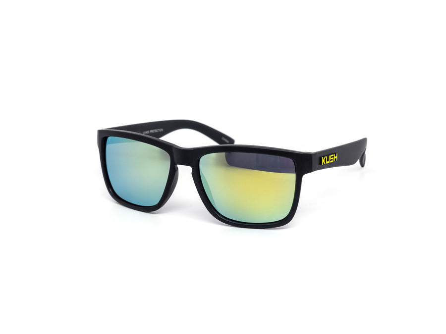 12 Pack: Kush Low-key Rebel Color Mirror Wholesale Sunglasses