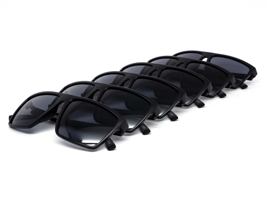 12 Pack: Kush All-black Light Frame Lifestyle Wholesale Sunglasses