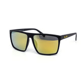 12 Pack: Kush All-black Light Frame Lifestyle Color Mirror Wholesale Sunglasses