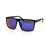 12 Pack: Kush All-black Light Frame Lifestyle Color Mirror Wholesale Sunglasses