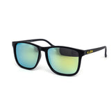 12 Pack: Kush All-black Light Frame Color Mirror Wholesale Sunglasses