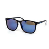12 Pack: Kush All-black Light Frame Color Mirror Wholesale Sunglasses