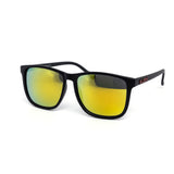 12 Pack: Kush All-black Light Frame Color Mirror Wholesale Sunglasses