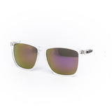 12 Pack: Kush All-clear Modern Rebel Color Mirror Wholesale Sunglasses