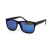 12 Pack: Kush Casual Lifestyle All-black Color Mirror Wholesale Sunglasses