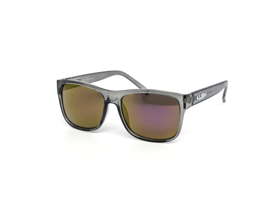 12 Pack: Casual Lifestyle Kush Crystal Grey Wholesale Sunglasses