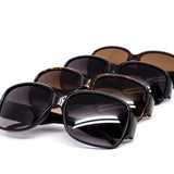 12 Pack: Elegant Rhinestone Blade Accent Round Wholesale Sunglasses