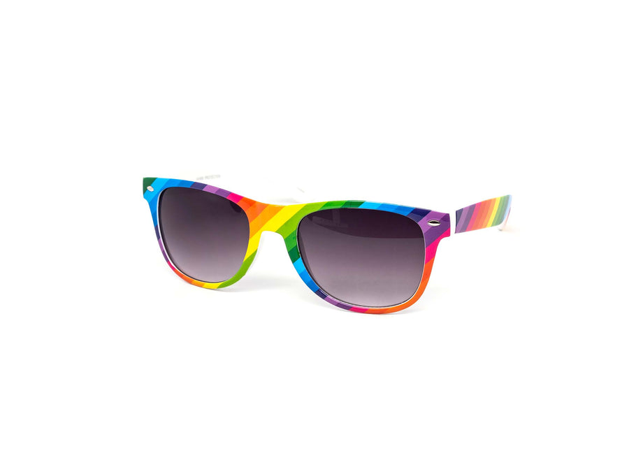 12 Pack: Rainbow Classic Way Gradient Wholesale Sunglasses
