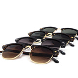 12 Pack: Modern Clubber Gradient Wholesale Sunglasses
