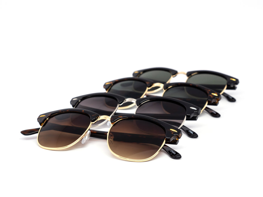 12 Pack: Modern Clubber Gradient Wholesale Sunglasses