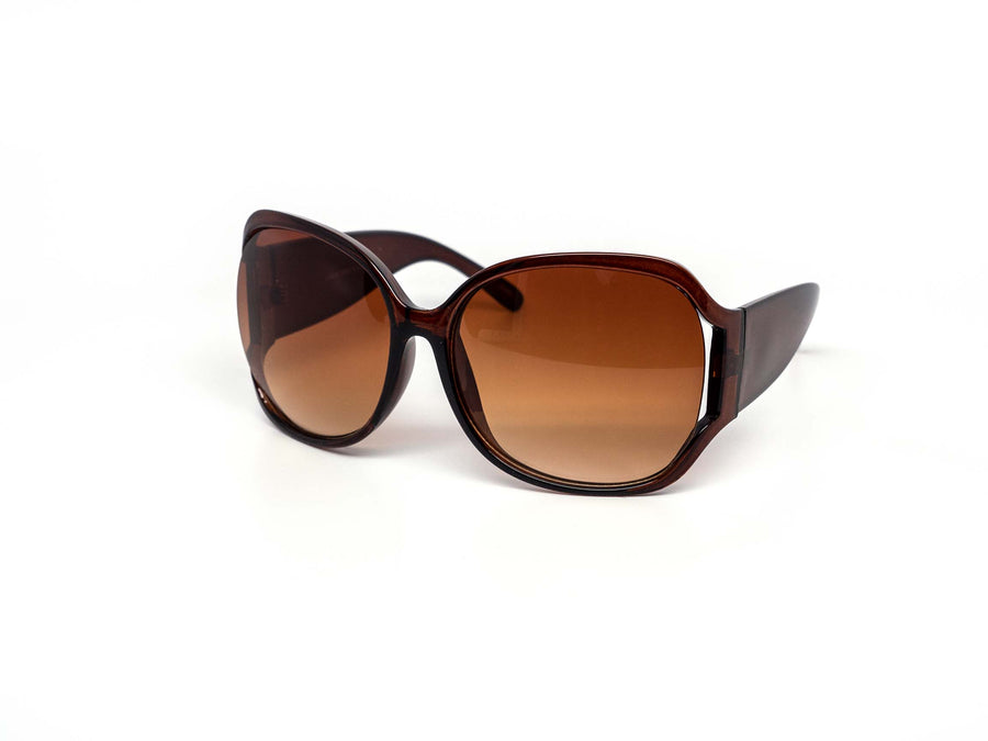 12 Pack: Oversized Classy Round Thick Frame Wholesale Sunglasses